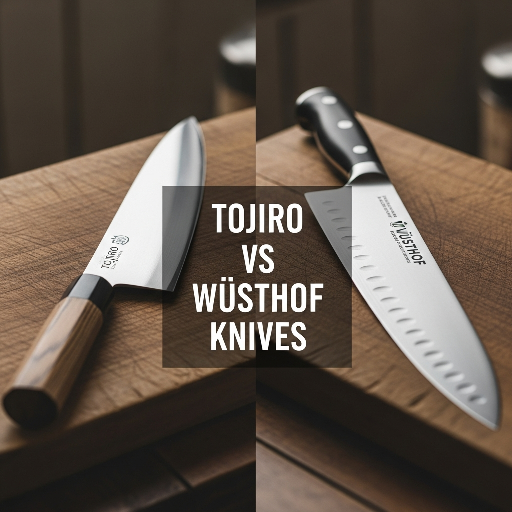 Tojiro vs. Wusthof kitchen knife comparison