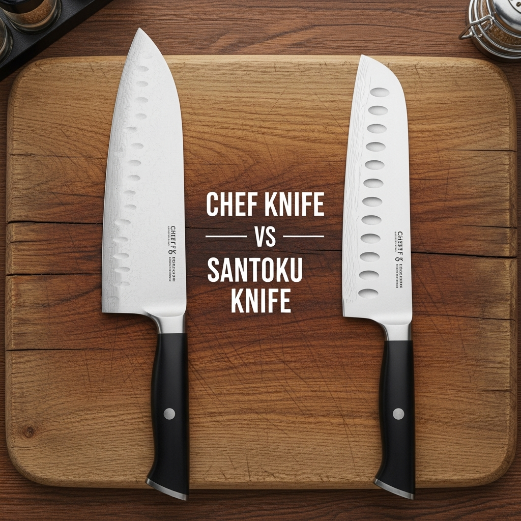 Chef Knife vs. Santoku Knife