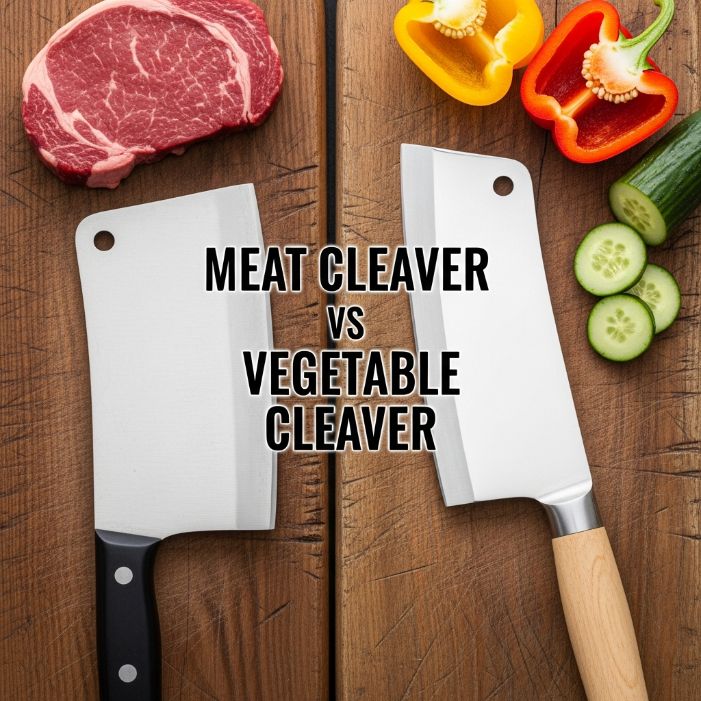 Meat Cleaver vs. Vegetable Cleaver
