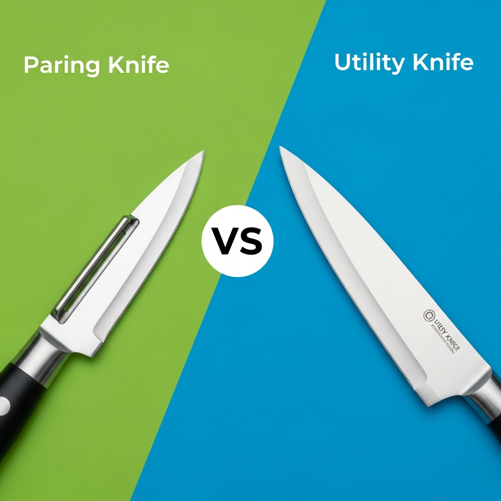 Paring Knife vs. Utility Knife