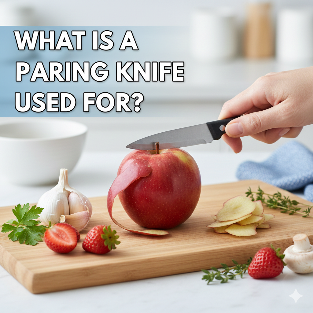 What is a paring knife used for