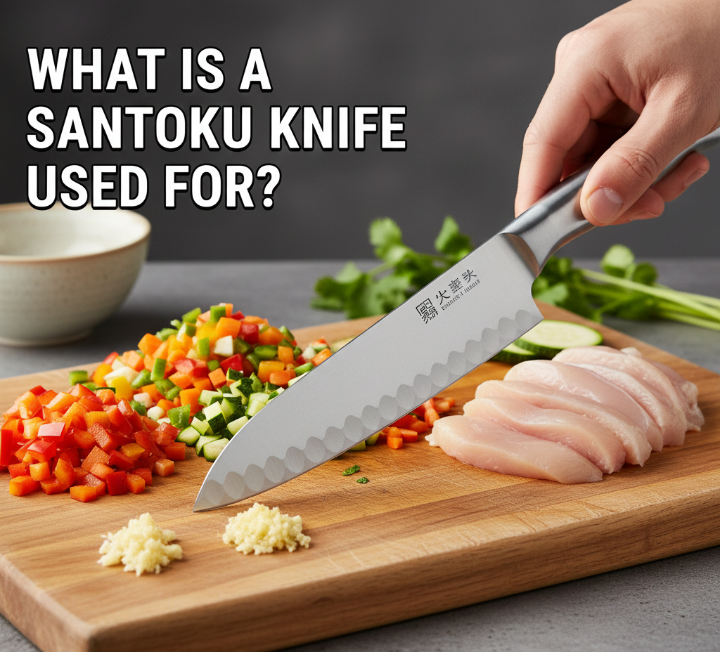 what is a santoku knife used for