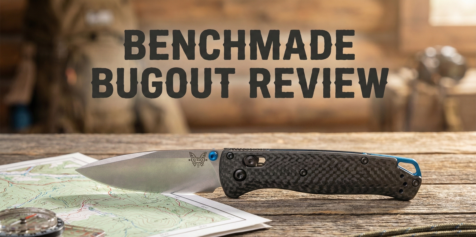Benchmade Bugout 535 Knife Outdoor Setting