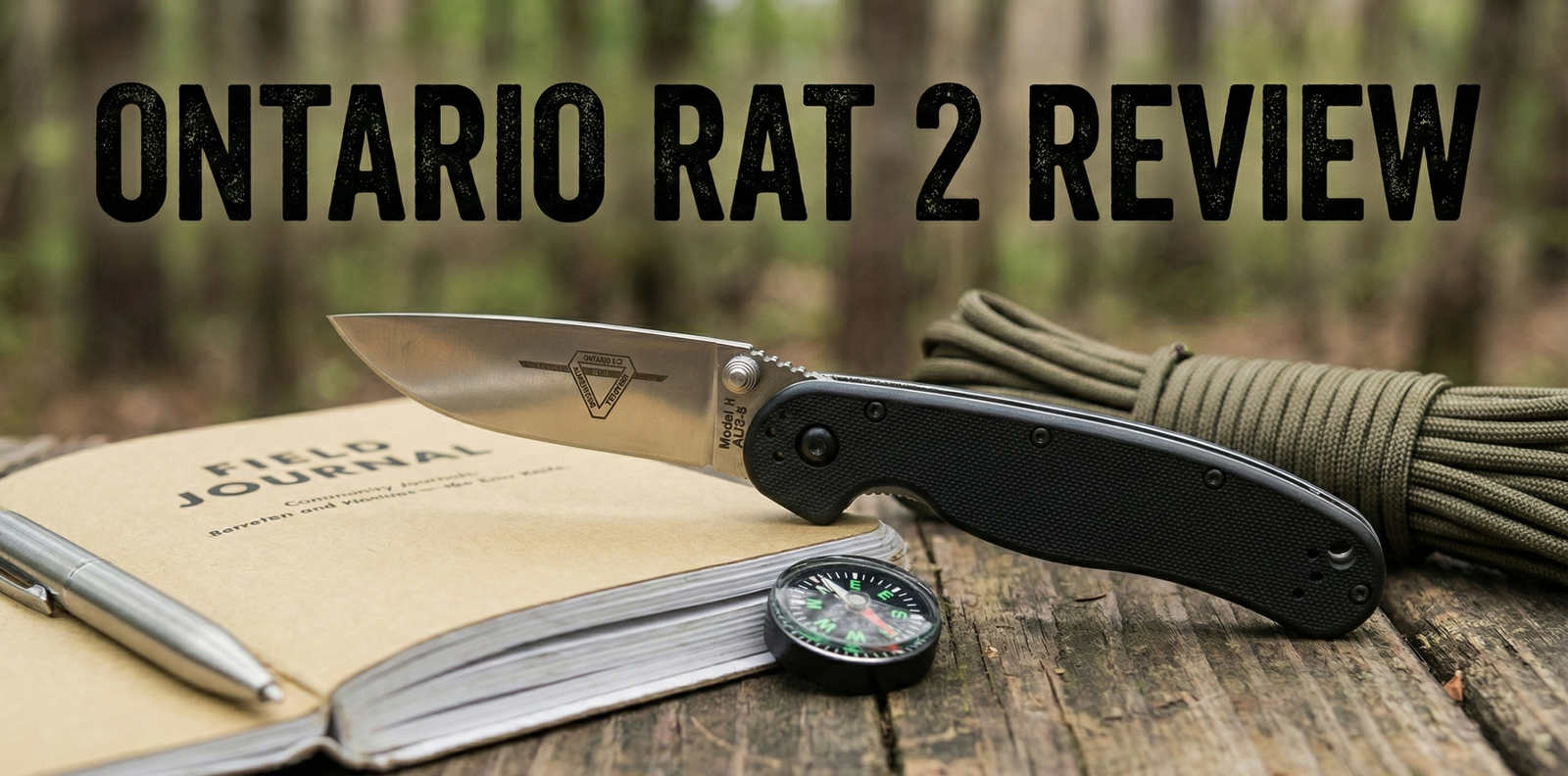 Ontario RAT 2 Knife EDC Configuration