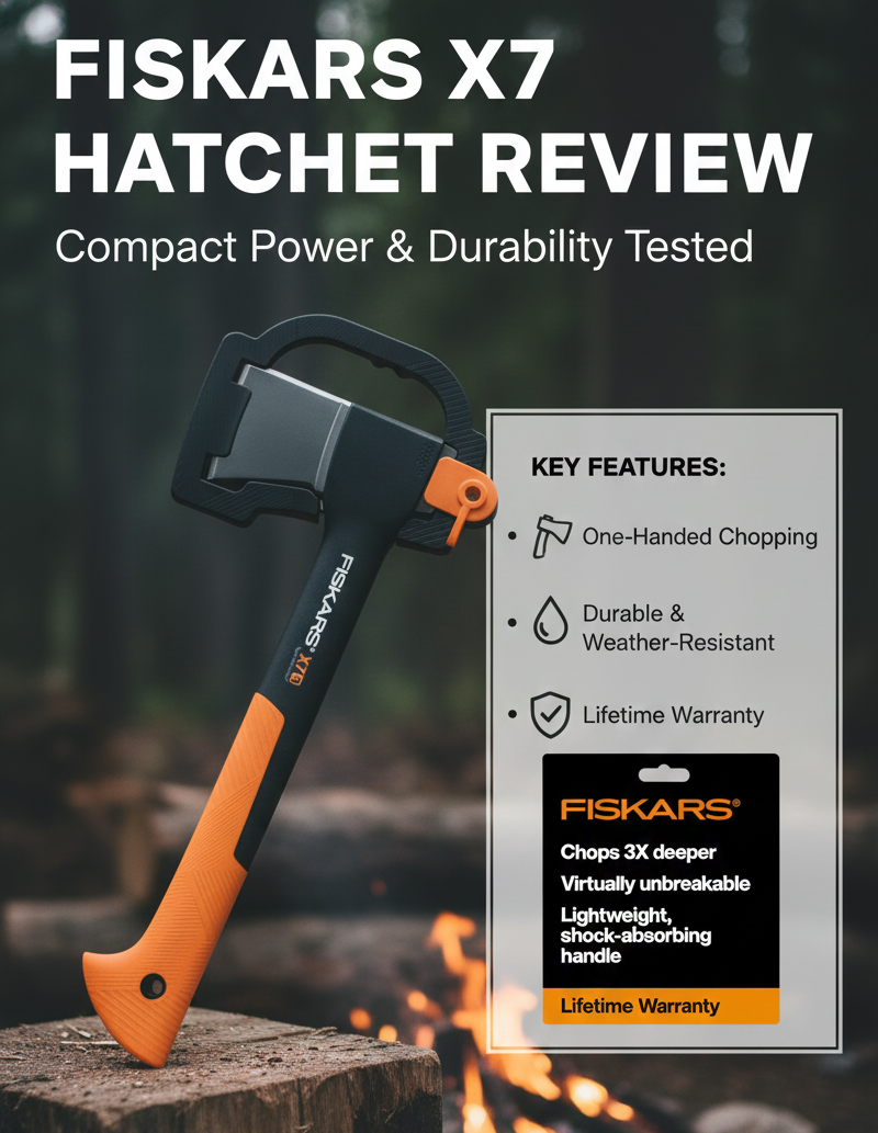 Fiskars X7 Hatchet Review