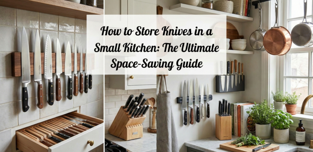 How to Store Knives in a Small Kitchen