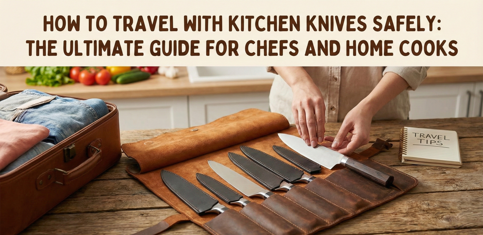 How to Travel with Kitchen Knives Safely
