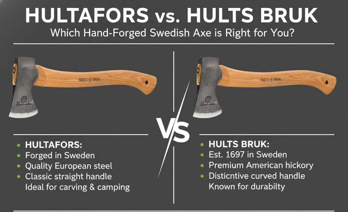 Hultafors vs Hults Bruk Axe Comparison