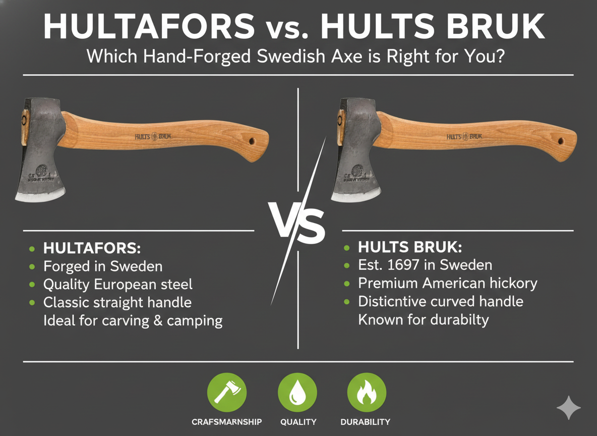 Hultafors vs Hults Bruk Axe Comparison