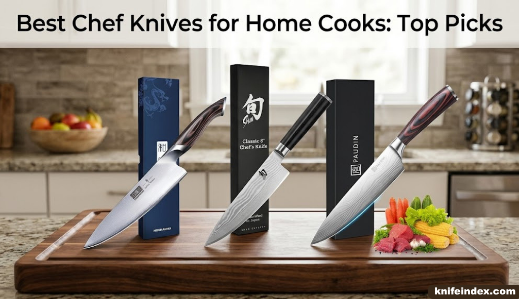 Best chef knives for home cooks