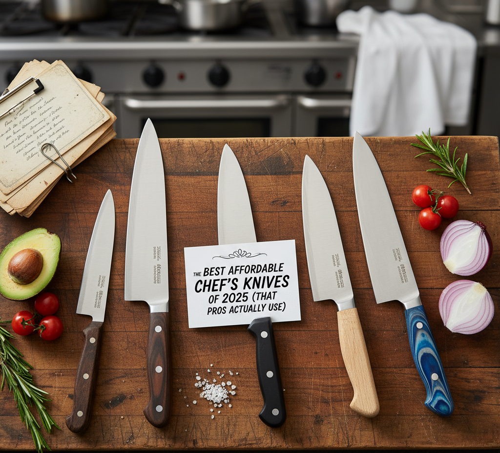 The Best Affordable Chef&#8217;s Knives(That Pros Actually Use)
