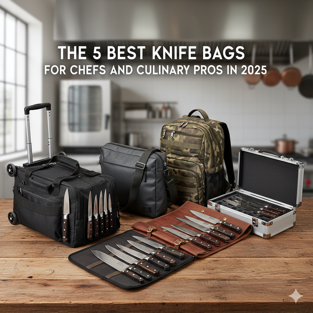 Chef Knife Bags for Commuting: 5 Rugged Rolls Built for Daily Kitchen Travel