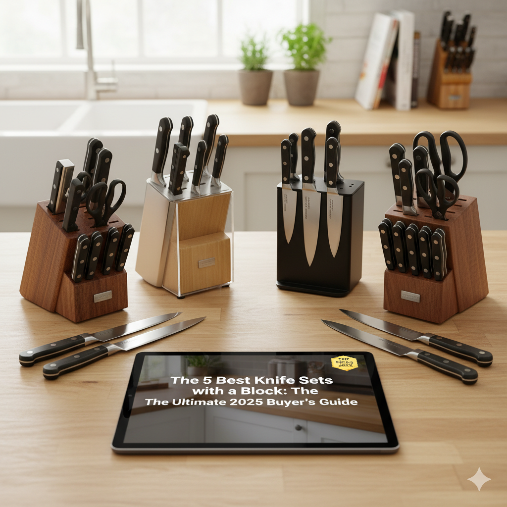 Best Knife Block Set for Small Kitchens: Slim, Space-Saving Options