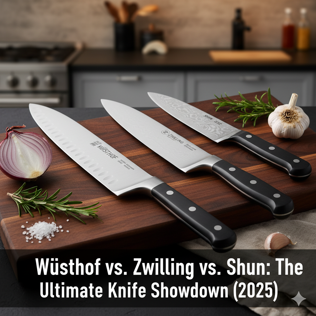 Wüsthof vs Zwilling vs Shun: Which Knife Has the Best Edge Retention?