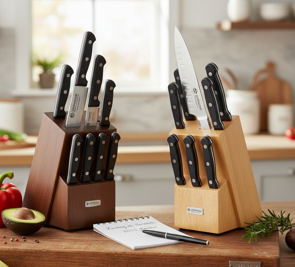Zwilling vs Henckels: How Blade Hardness and HRC Impact Edge Retention