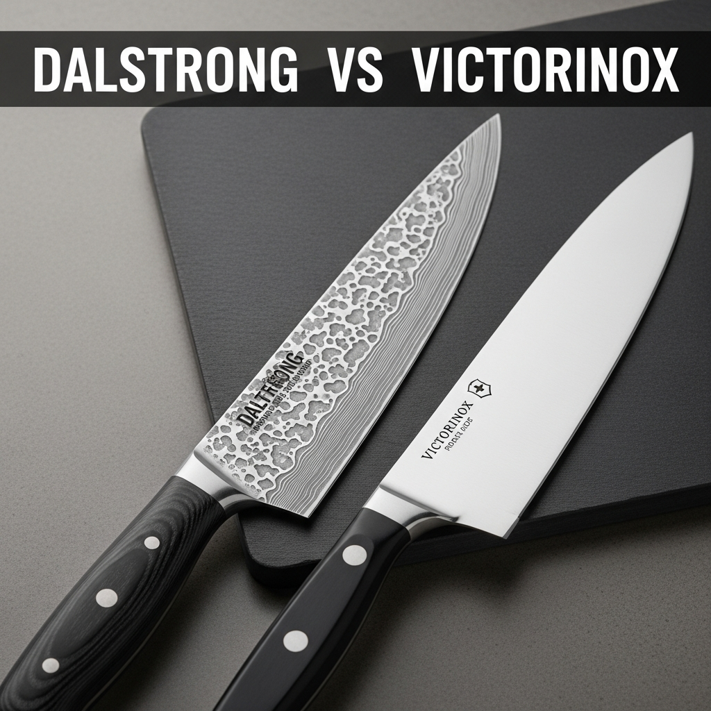 Dalstrong vs Victorinox: Forged X50CrMoV15 vs Stamped X55CrMo14 Steel