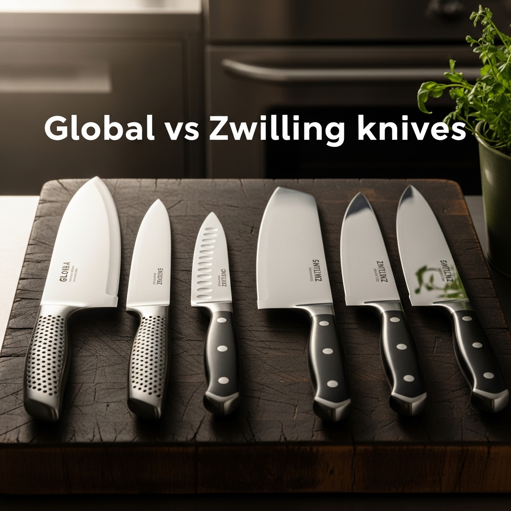 Global vs Zwilling: Friodur Ice Hardening vs CROMOVA 18 Steel Performance