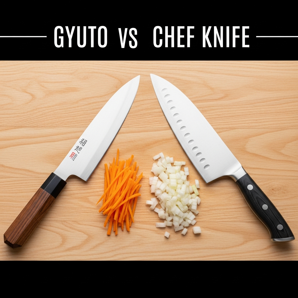 Gyuto vs Chef Knife: Which Blade Handles Heavy Squash Best?