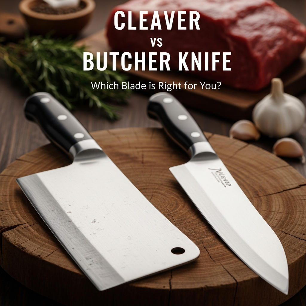 Cleaver vs Butcher Knife: Why Weight Matters for Bone vs Meat Cuts