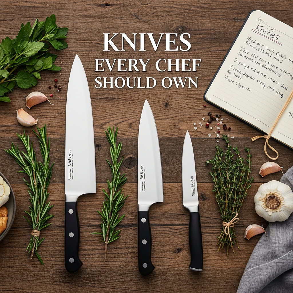 Chef Knife Essentials: 3 Blades That Replace a Full Block