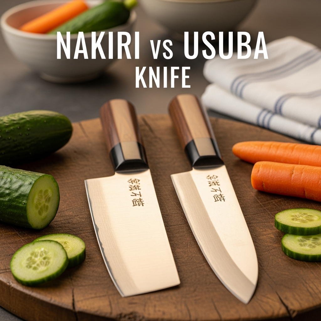 Nakiri vs Usuba: How Double-Bevel vs Single-Bevel Changes Your Cuts