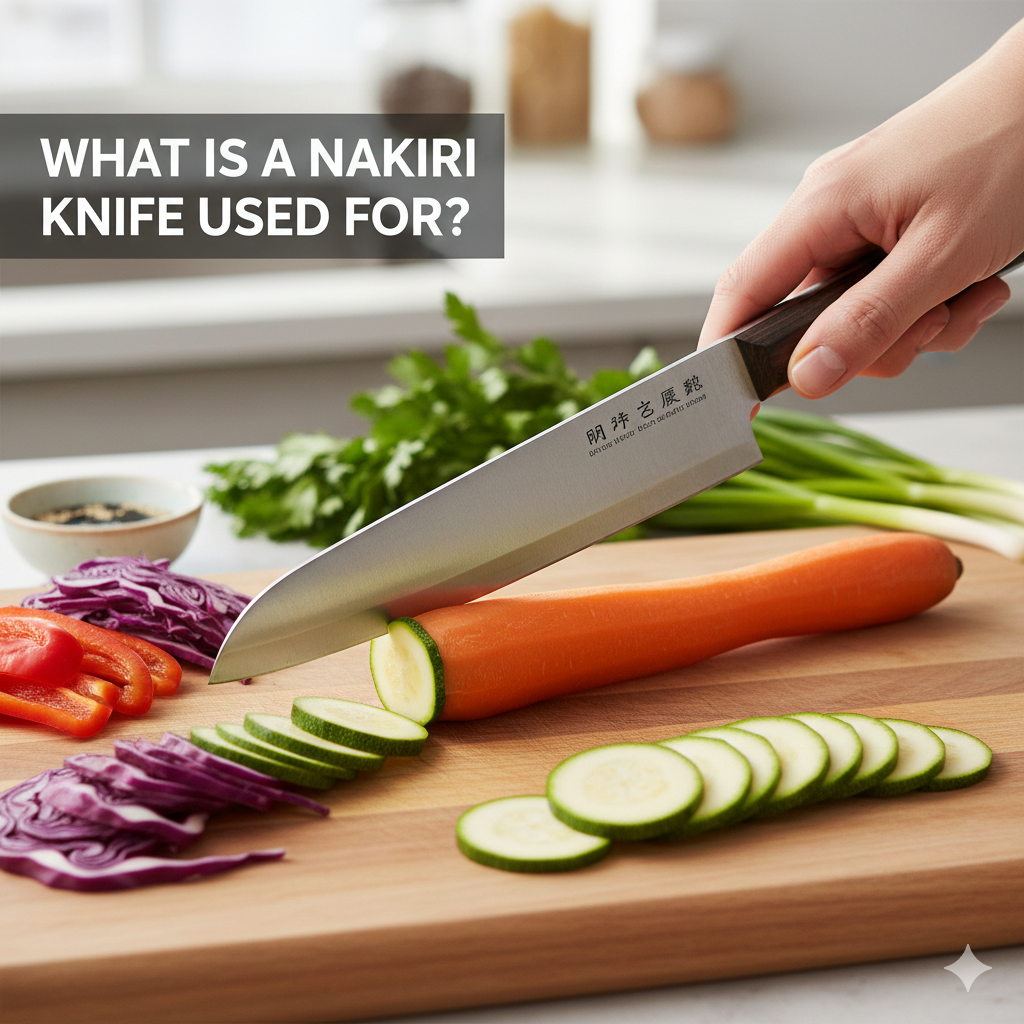 Nakiri Knife Uses: Why It’s the Best Tool for High-Volume Veggie Prep