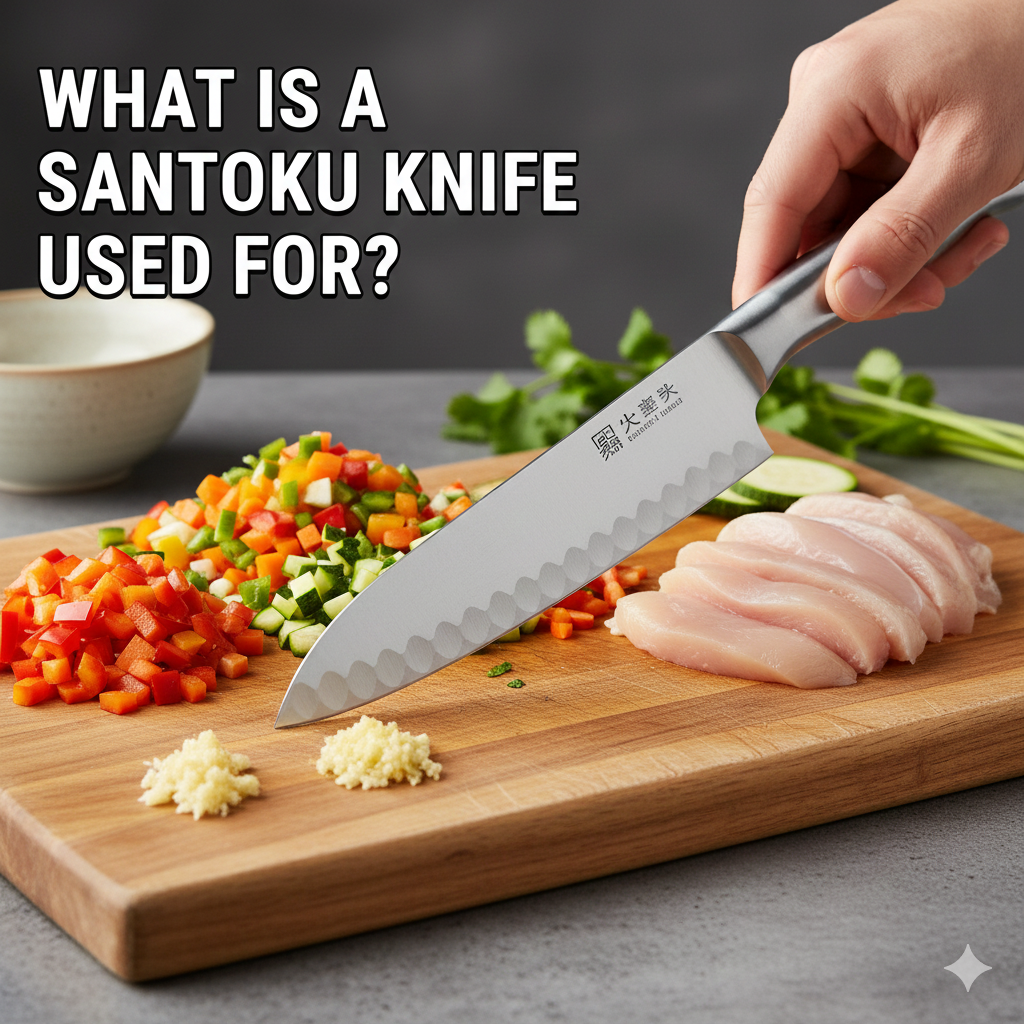 Santoku Knife Uses: Why the 3 Virtues Make It Better for Veggie Prep