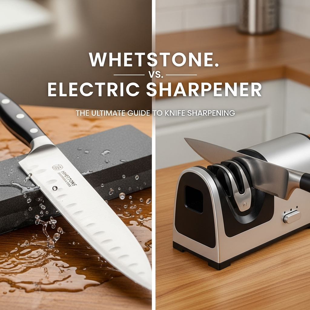 Whetstone vs Electric Sharpener: Metal Removal, Heat Risk &#038; Edge Life