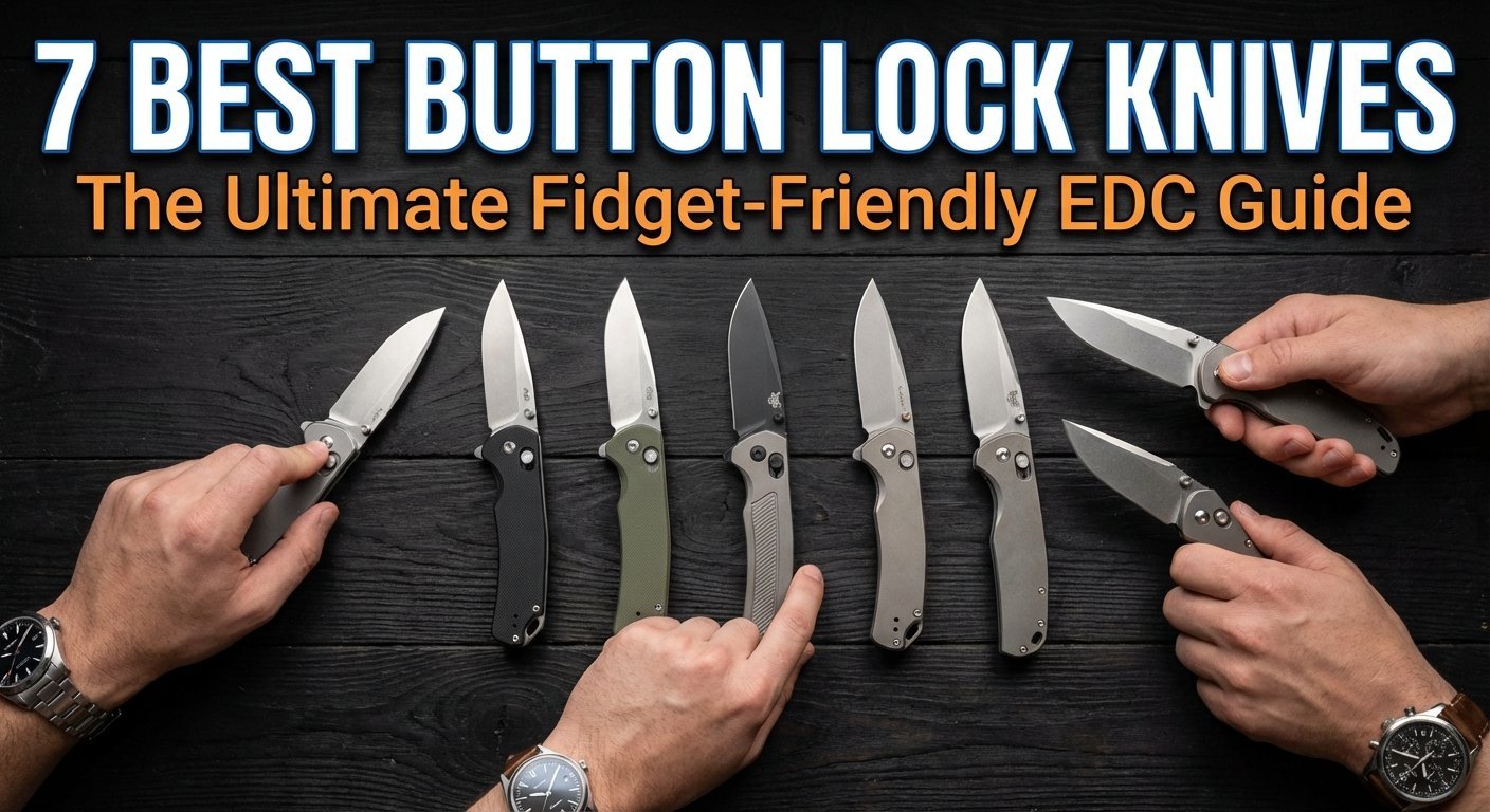 Top Button Lock Knives Under $100 That Don’t Feel Cheap