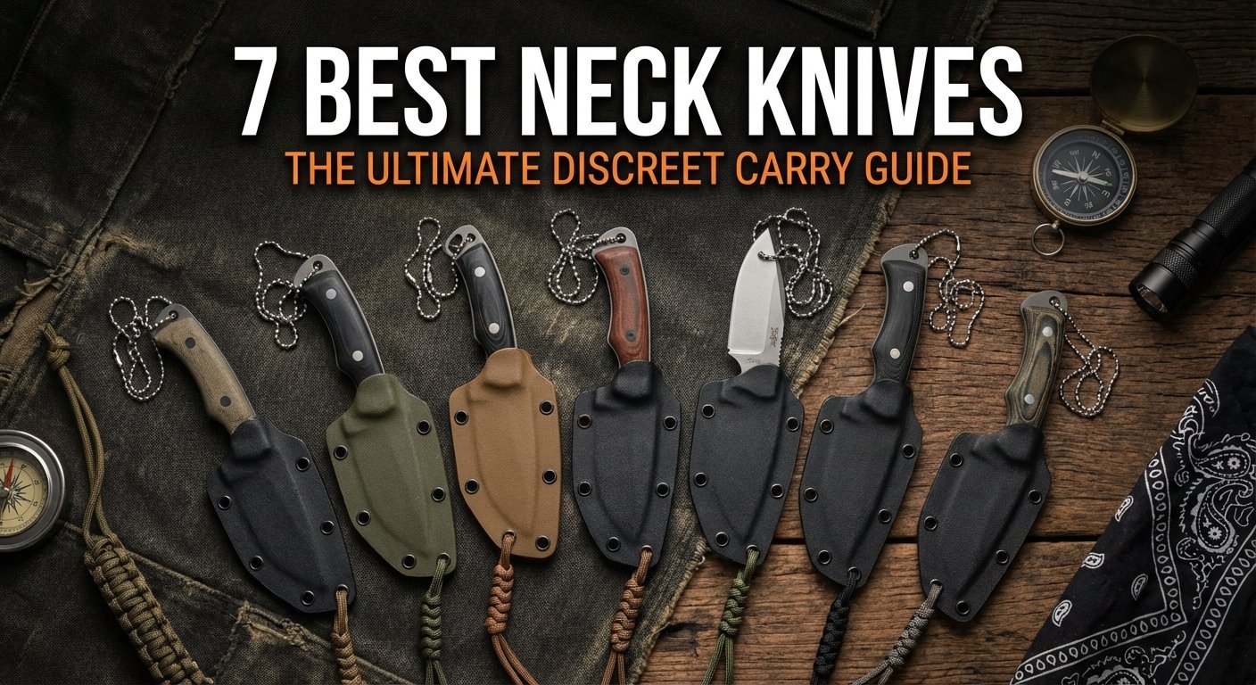 Best Neck Knives for Survival: Why the Izula Dominates in Harsh Conditions