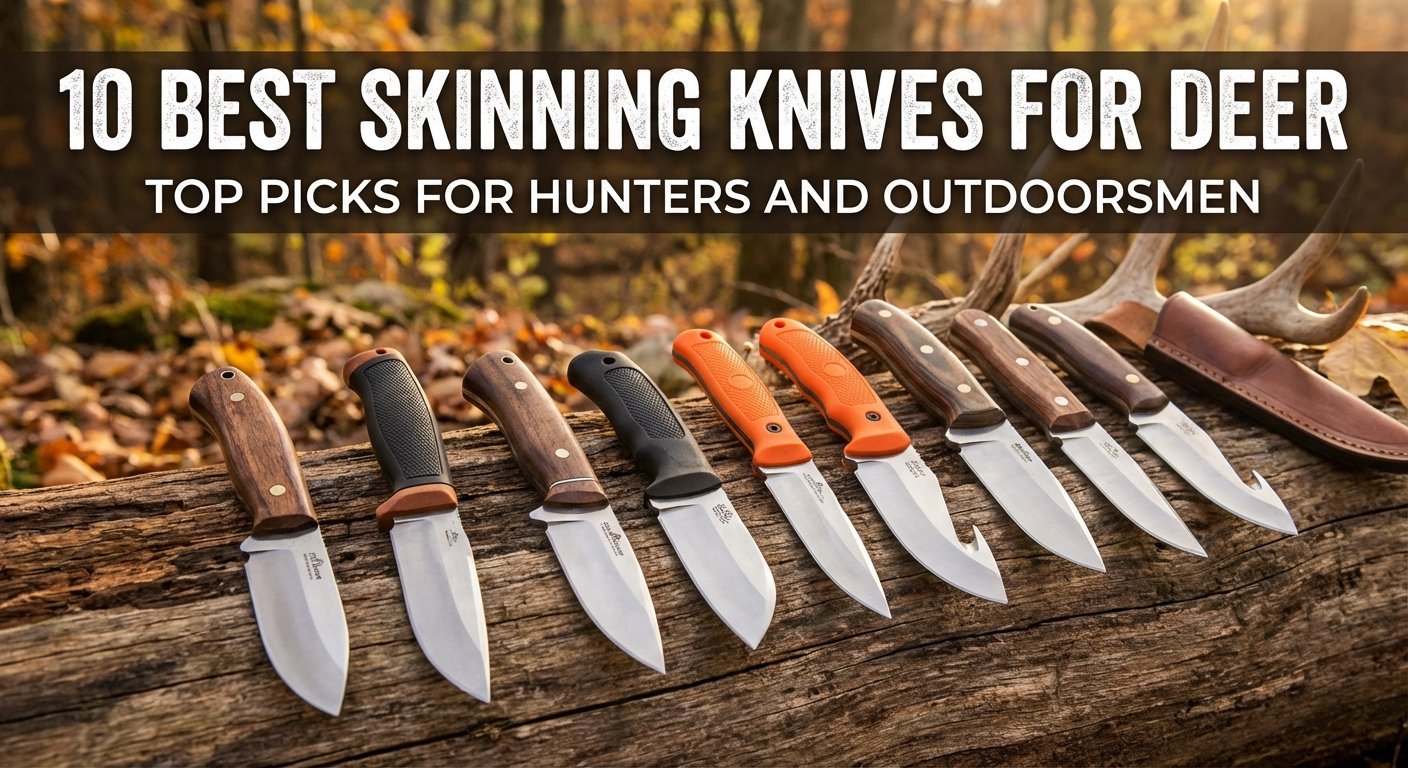 How to Choose the Best Field Dressing Knife for Deer: Blade Shape + Steel Guide