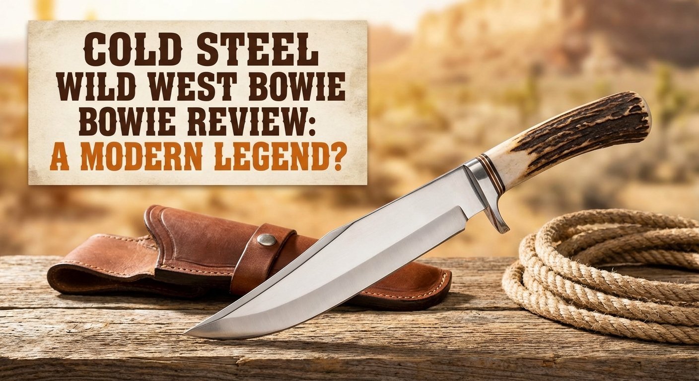 Cold Steel Wild West Bowie Review: Is It Worth the Size?