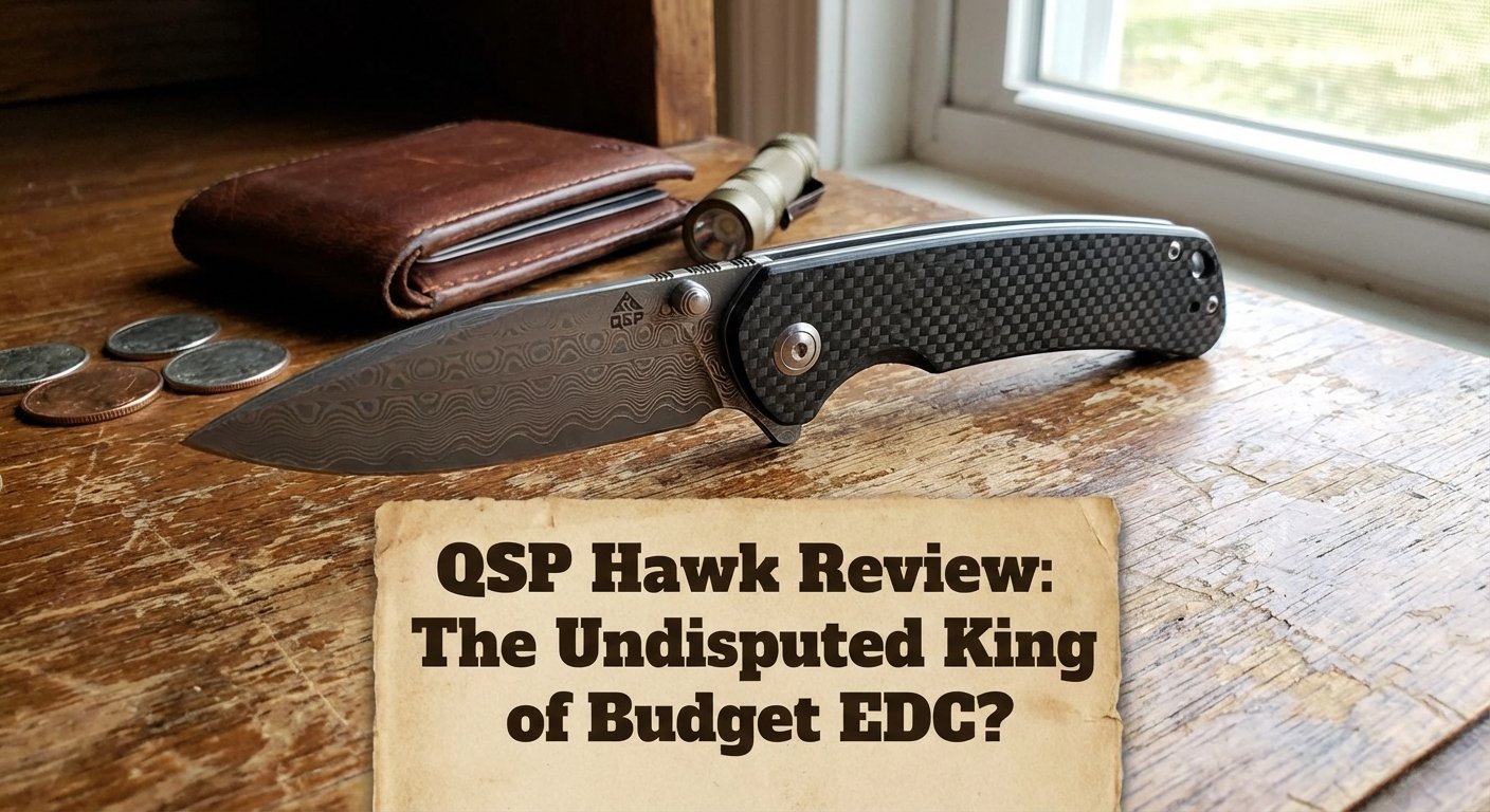 QSP Hawk Review: Why 14C28N Is the Best Budget Steel for EDC