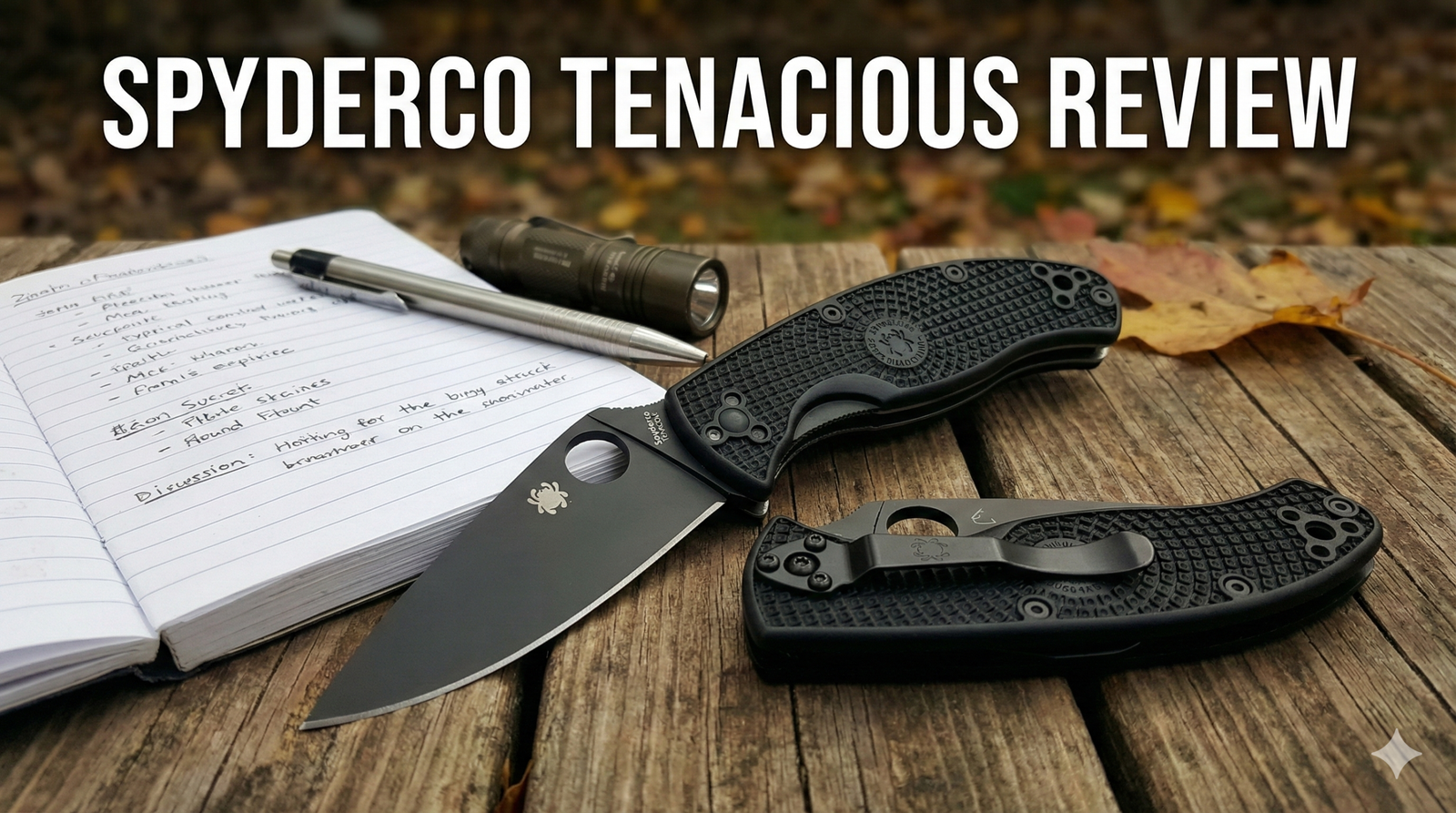 Spyderco Tenacious Review: The Best Budget Folder Ever Made?