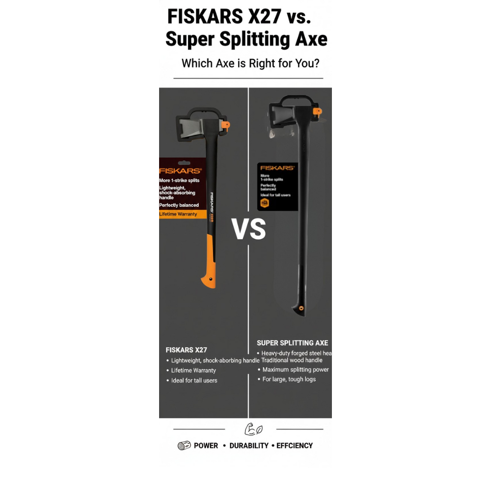 Fiskars X27 vs Super Splitting Axe: Grip Differences &#038; Model Variants Explained