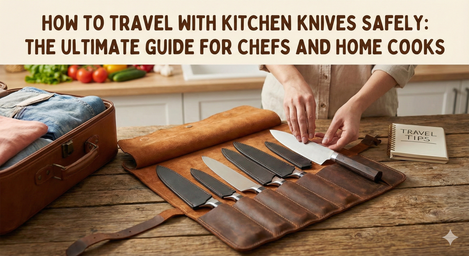 How to Travel with Kitchen Knives Safely: The Ultimate Guide for Chefs and Home Cooks
