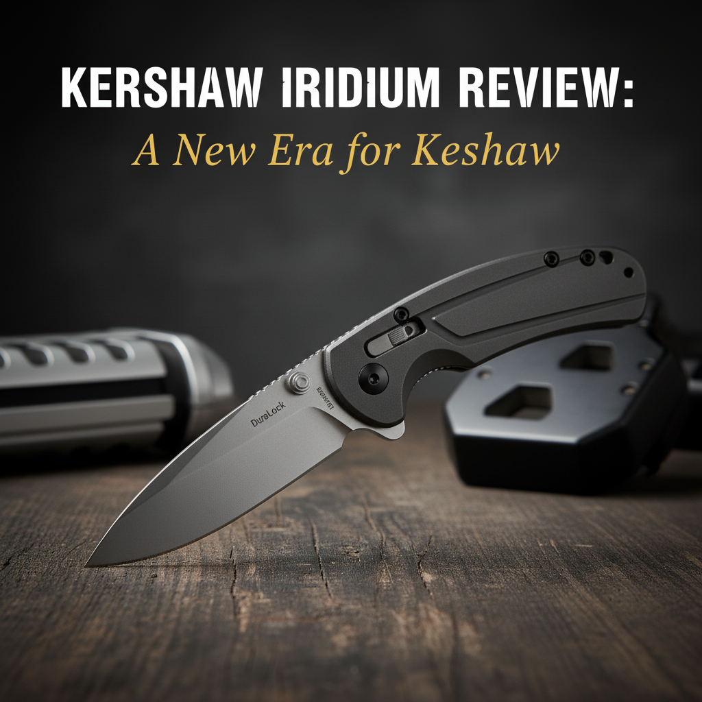 Kershaw Iridium DuraLock Breakdown: How the Crossbar Lock Works