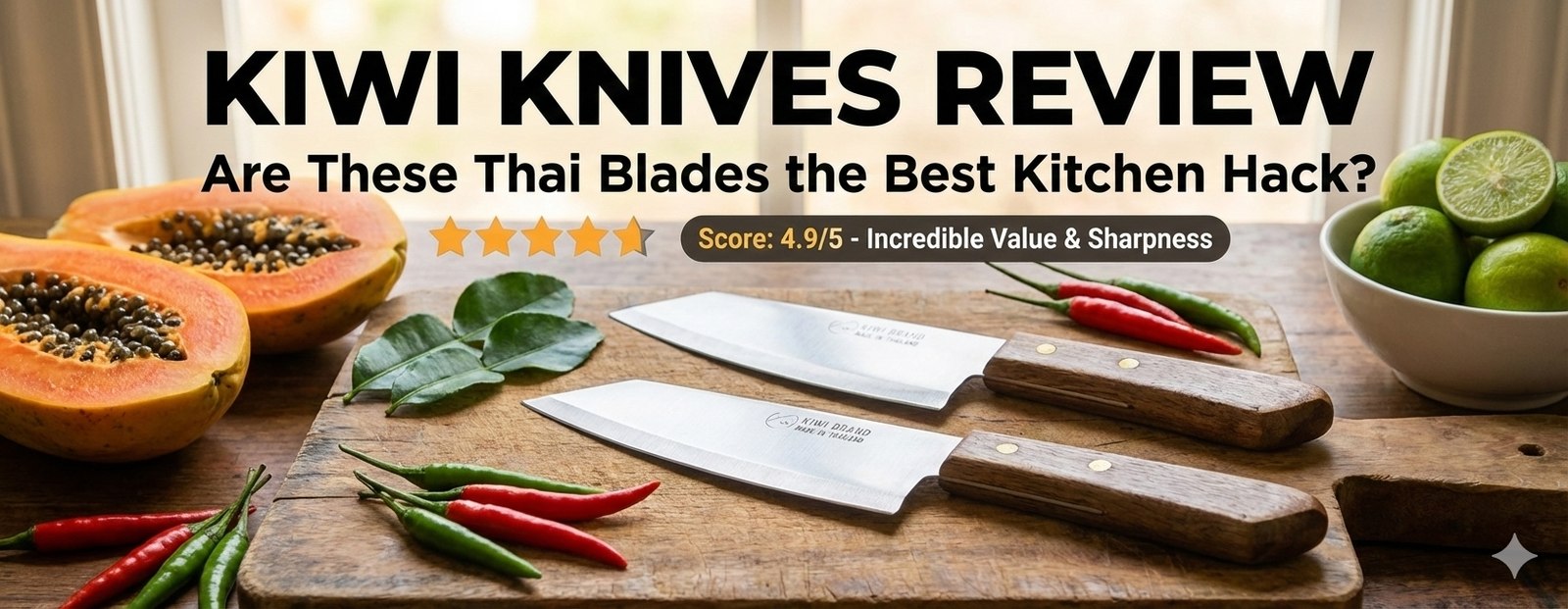 Kiwi Knives Review: Are These Thai Blades the Best Kitchen Hack?