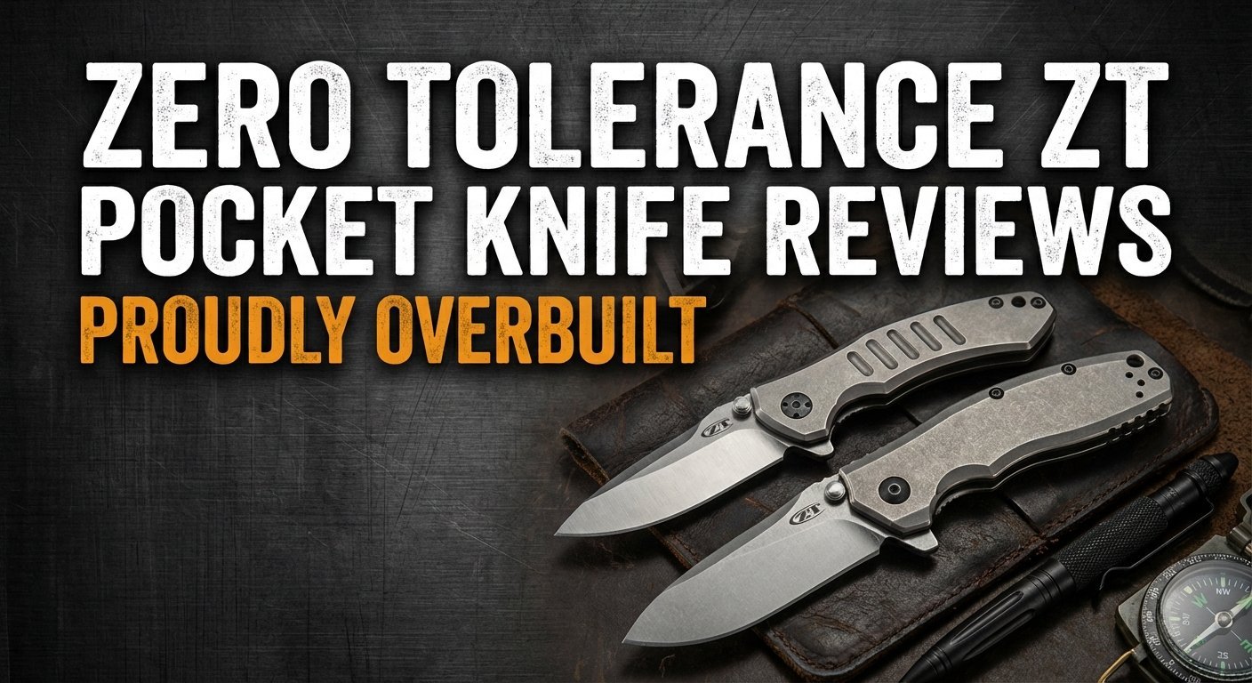 Zero Tolerance ZT Knife Lineup Breakdown: 0350, 0450, 0562TI Compared