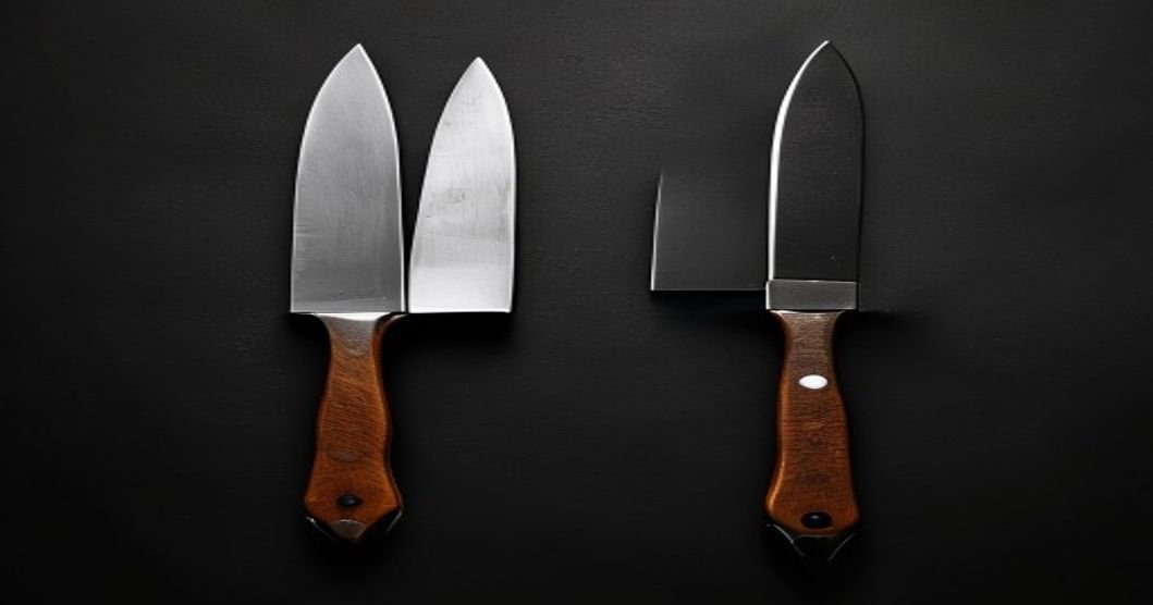German steel vs Japanese steel knives comparison