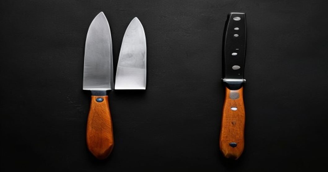 Nakiri vs santoku for vegetable cutting