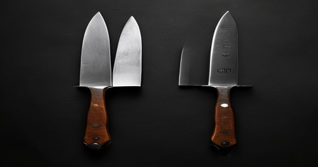 Single bevel vs double bevel knives explained